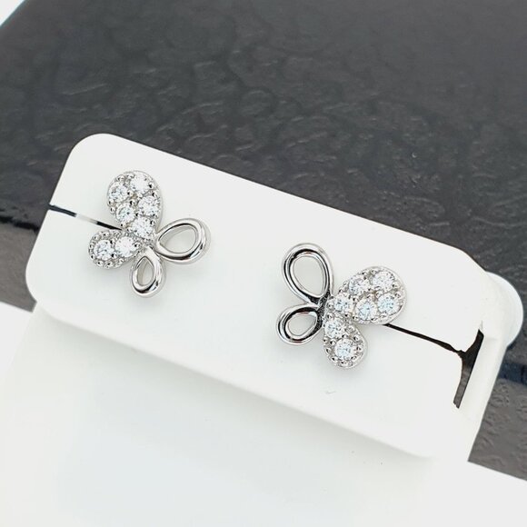 "925 sterling silver luxury CZ earrings for women/girls, Best forRJUS2216 - Picture 8 of 11